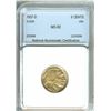 Image 1 : 1937-D BUFFALO 5 CENTS - 3 LEGS- NNC MS-60 VERY RARE!