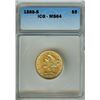 Image 1 : 1888-S LIBERTY HEAD $5 GOLD HALF EAGLE  ICG MS64