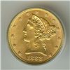 Image 3 : 1888-S LIBERTY HEAD $5 GOLD HALF EAGLE  ICG MS64