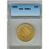 Image 1 : 1855 LIBERTY HEAD $10 GOLD EAGLE  ICG MS61  VERY RARE!!