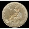 Image 3 : 1877 SEATED SILVER TRADE DOLLAR  NNC MS61