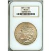 Image 1 : 1881-S MORGAN SILVER DOLLAR  NGC MS65