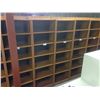 Image 2 : CHERRY 8' ADJUSTABLE SHELF BOOK CASE