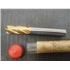 Image 2 : 7/16" Solid Carbide 4 Flute End Mills, 5 Total(Need Resharpening)