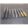 Image 2 : 7/16" Solid Carbide 4 Flute End Mills, 8 Total