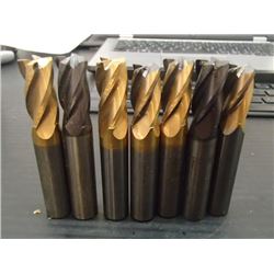 Solid Carbide 1/2" x 1/2" x 7/8" x 3" 4FL End Mills