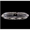 Image 1 : 14KT White Gold 2.71 ctw Diamond Bracelet