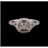 Image 2 : 1.23 ctw Diamond Ring - 14KT White Gold