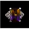 Image 2 : 15.27 ctw Ametrine Ring - 14KT White Gold
