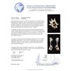 Image 5 : 1.85 ctw Sapphire and Diamond Jewelry Suite - 14-18KT White Gold