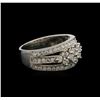 Image 1 : 0.88 ctw Diamond Ring - 14KT White Gold