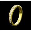 Image 4 : 0.37 ctw Diamond Ring - 18KT Yellow Gold