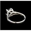 Image 3 : 3.09 ctw Black Diamond Ring - 14KT White Gold