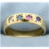 Image 1 : Multi-Color Gemstone Ring