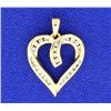 Image 1 : Diamond Heart Pendant
