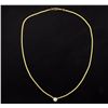Image 2 : 1/4ct Total Weight Diamond Necklace