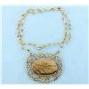 Image 1 : Large Handmade Agate Gemstone Necklace