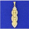 Image 1 : Royal Princess Cruise Ship Diamond Pendant