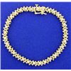 Image 1 : 2ct TW Diamond Tennis Bracelet