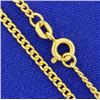 Image 2 : 10 Inch Italian Made Anklet