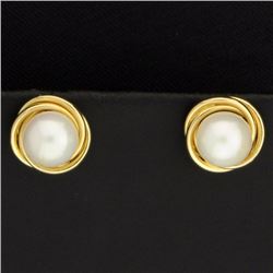 Pearl Stud Earrings