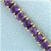 Image 2 : 8ct TW Amethyst Line Bracelet