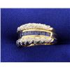 Image 2 : Sapphire & Diamond Ring