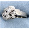 Image 2 : 3/4ct Total Weight Diamond Ring