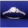 Image 1 : Diamond Ring in White Gold