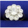 Image 1 : Antique Mine Cut Diamond Ring