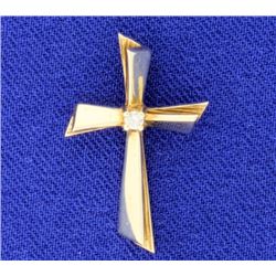 Diamond Cross Pendant
