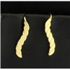 Image 1 : 14K Yellow Gold Earrings