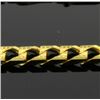 Image 2 : 8 3/4 Inch Italian Made Square Link Bracelet
