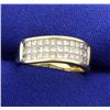 Image 2 : 2 ct TW Invisible Set Champagne Diamond Ring