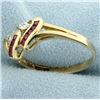 Image 2 : Ruby & Diamond Heart Ring