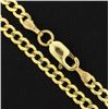 Image 2 : Italian Made 16 1/4 Inch Cuban Link Chain