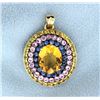 Image 1 : Citrine Pendant