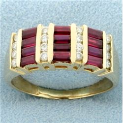 Ruby & Diamond Ring