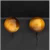 Image 1 : Cats Eye Stud Earrings