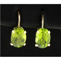 3ct TW Peridot Earrings
