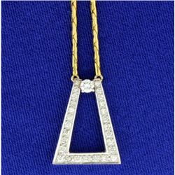 1/2 ct TW Diamond Necklace