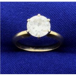 2 ct Solitaire Diamond Ring