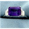 Image 1 : Art Deco Inspired Amethyst Ring