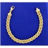 Image 1 : Double Rope Chain Bracelet