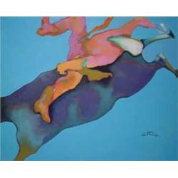 Fisher, Oil on Canvas