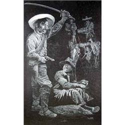 D. White, Chalk Drawing