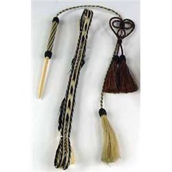 Plains Indian Horsehair Tamper,Hat Band