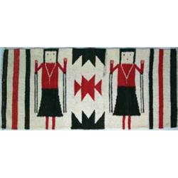 Navajo Indian Yei Rug