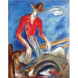 Watson Bidwell, Oil on Board