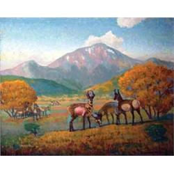 Harold Vincent Skene, Oil on Board